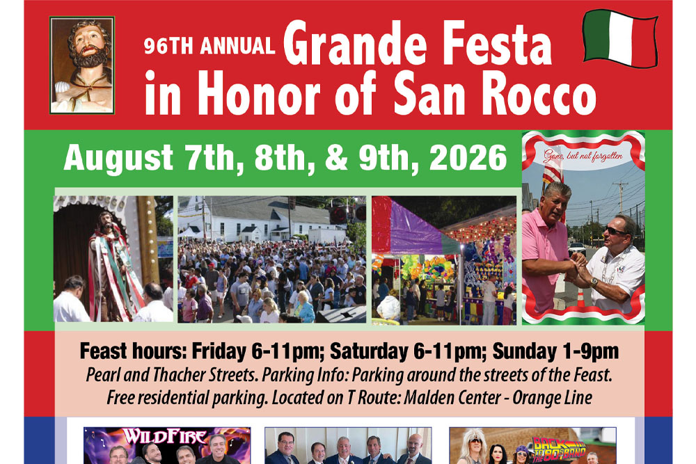 2026 St. Rocco's Feast Poster